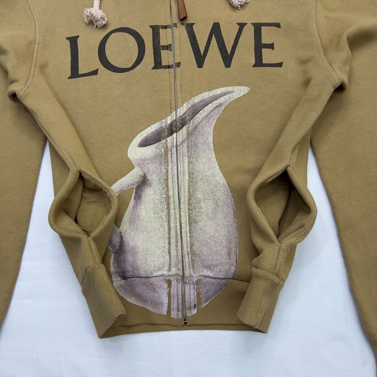 Loewe Printed Loopback Cotton Jersey Zip-Up Hoodie Size S | eBay Loewe Printed Loopback Cotton Jersey Zip-Up Hoodie Size S | eBay