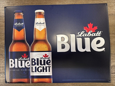 Labatt beer tin sign bar pub man cave game room Canada new 23 1/4 X 17 ...