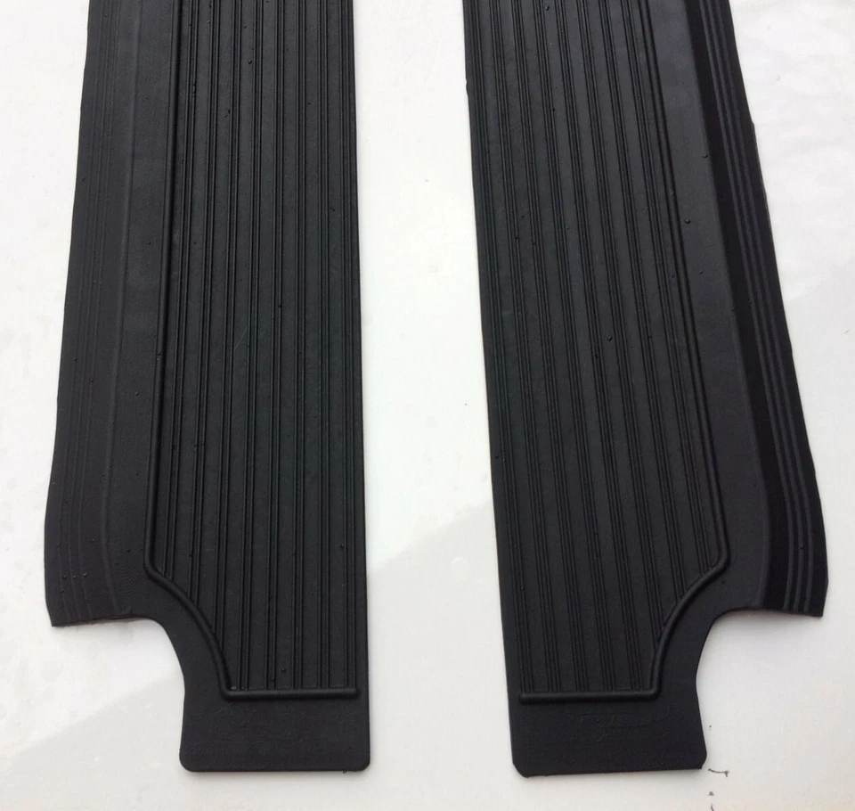 Juego de 4 alfombrillas de goma negras para alféizar de puerta para Mercedes W108 250 280 S SE SEL 300 SEB Foto 4 de 4