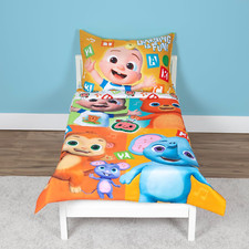 Learning Is Fun 4 Piece Toddler Bedding Set   Includes Comforter, Sheet Set   Fi