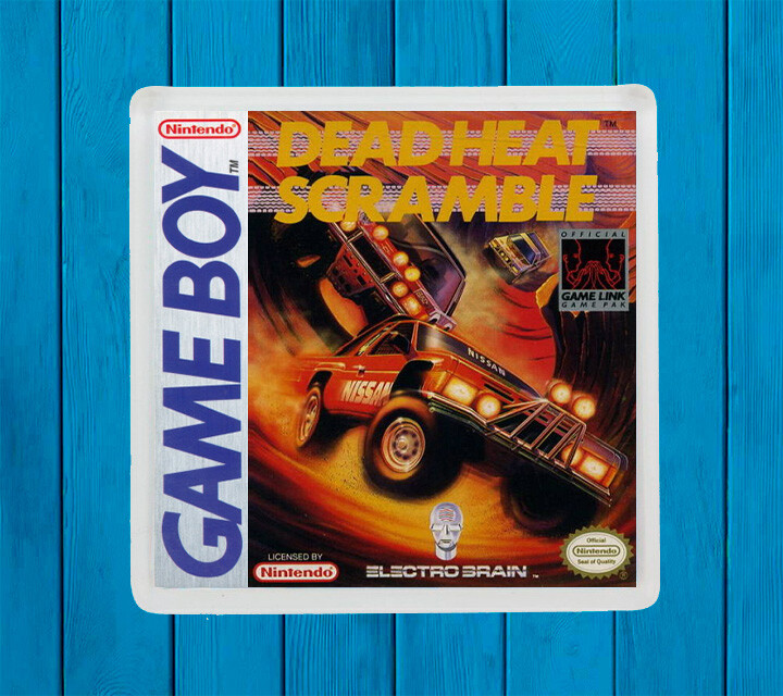 Dead Heat Scramble Nintendo Game Boy Fridge Magnet Iman Nevera