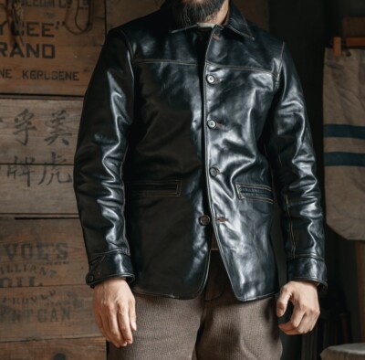 Lot 339 1920s Horsehide Leather Coat Out Of Stock On Bronson Mfg Website 36