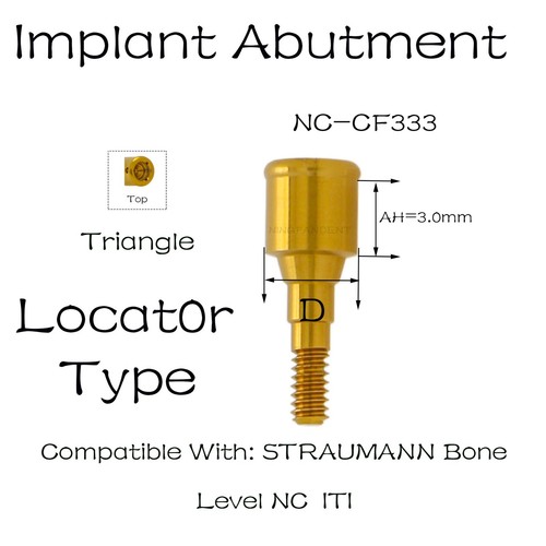 Pilares localizadores de sobredentaduras dentales Straumann/ITI-Bone Level NC para 1-5 mm GH - Imagen 31 de 45