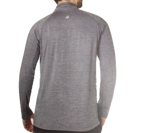 Eddie Bauer Men's Freedry Motion Performance 1/4 Zip Long Sleeve Shirt (M,Black) - Picture 2 of 2