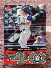 2006 Fleer Top 40 Mark Teixeira #T40-11 Texas Rangers