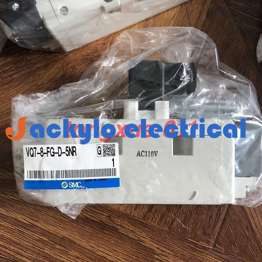 1PC NEW SMC VQ7-8-FG-D-5NR solenoid valve Via FedEx or DHL
