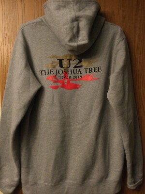 入手困難品 U2 THE JOSHUA TREE 2019 TOUR U2 - “The Joshua Tree” Tour 2019 - Gray Hoodie - Pullover