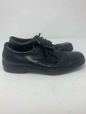 Hush Puppies Black Leather Men\'s Shoes 11.5W Men main image 3