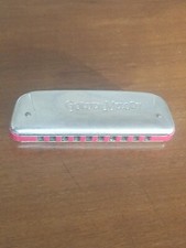 Hohner Golden Melody Progressive A 10 Hole Harmonica Rare VINTAGE