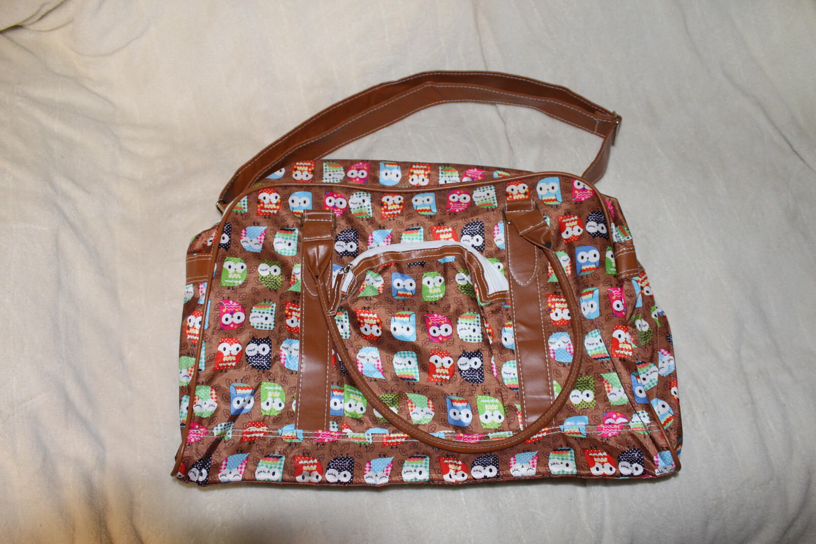 baby bag owl diaper bag-image