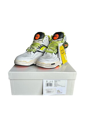 US8 Reebok Pump TZ Deadstock x Maison Margiela High Top Acid Green