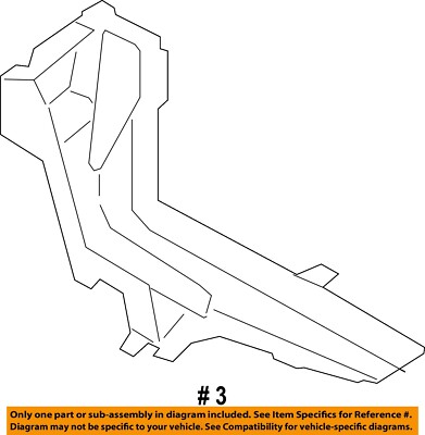 Genuine BMW 6 Series F06 F12 F13 Front Bumper Left Support  