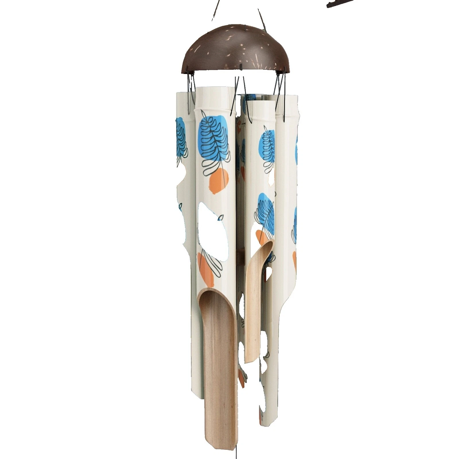 Campanas de Viento Grande de Bambú