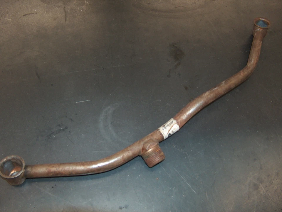 Ford Truck Car Mustang 1973 nuevo en stock tubo de escape by-pass acero emisión entrada de aire TB Foto 4 de 4