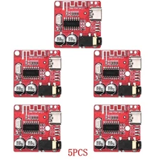 5PCS 3.7V-5V Mini Bluetooth 5.1 Audio Receiver MP3 Decoder Amplifier Module
