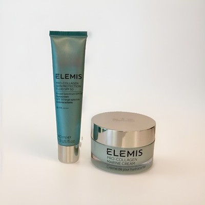 Elemis Pro-Collagen Marine Cream & Skin Protection Fluid SPF50 - ohne Verpackung / Neu