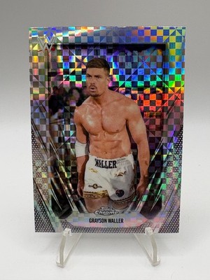 Grayson Waller 2026 Topps Chrome WWE X-fractor
