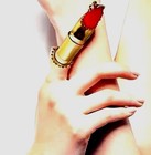 Schiaparelli Articulated Ring Pierced Red Nail — photo 2