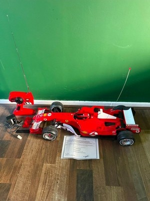 RARE 1:7 Scale Ferrari F2005 RC Car Full Function Radio Control MXRC Working CIB
