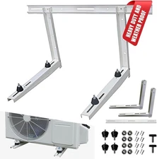 Outdoor Wall Bracket - Mini Split Mounting Bracket - Ductless Air Conditioner Wa