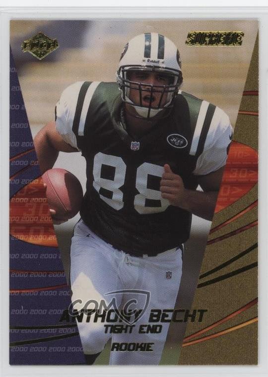 2000 Collector's Edge Supreme Rookie Update Anthony Becht #U173 RC 01w7