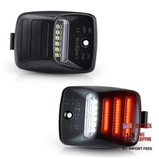 Pure White LED License Plate Lights with 2005-2015 Tacoma 2000-2013 Tundra