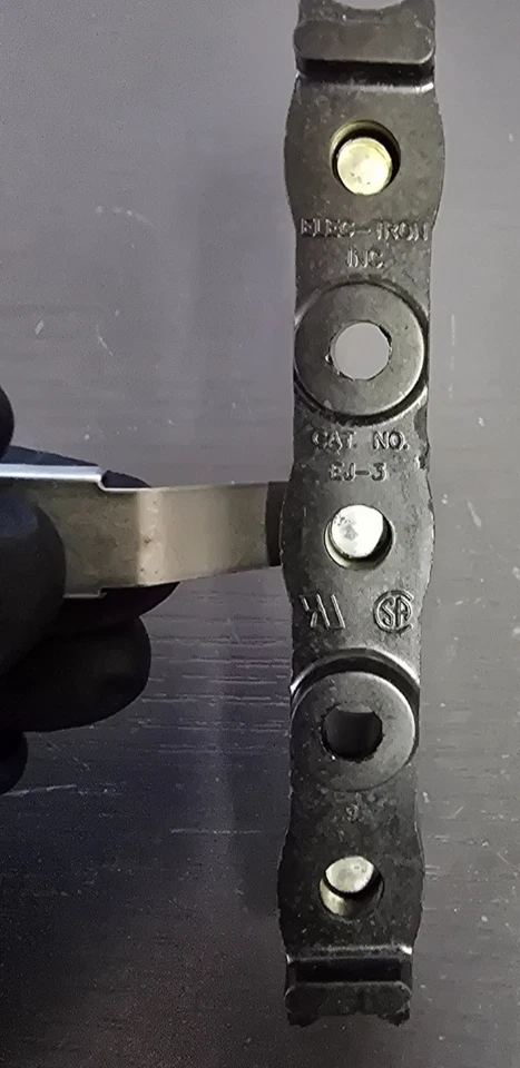 Dryer Terminal Block ELEC-TRON CAT No EJ-3 Original ! FREE SHIPPING !  Z74 - Image 3 of 3