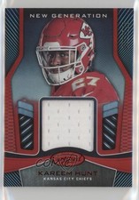 2017 Certified New Generation Jerseys Mirror Red 11/299 Kareem Hunt #NG-KH 2v5