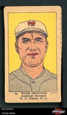 1923 W515-1 #34 Hughie Jennings Tigers HOF MANAGER 4 - VG/EX