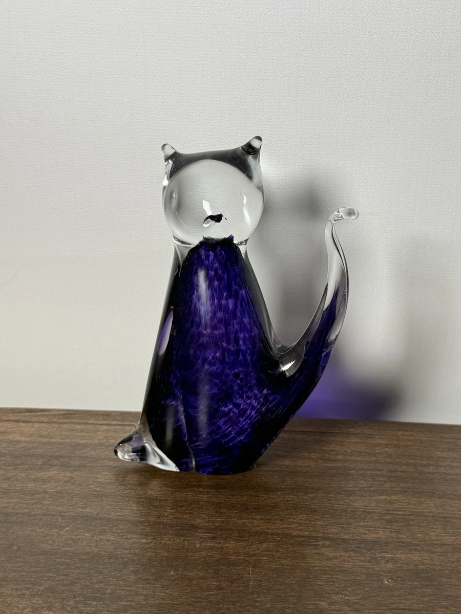 Murano 收藏猫雕像| eBay