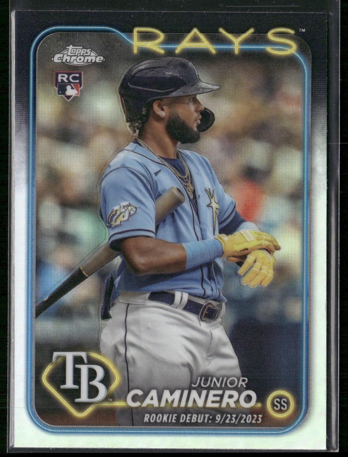 2024 Topps Chrome Update #USC193 Junior Caminero Refractors