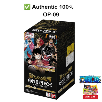 ONE PIECE Card Game The Four Emperors OP-09 booster box Bandai | eBay
