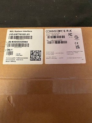 CommScope 7642125-00 System Interface Card