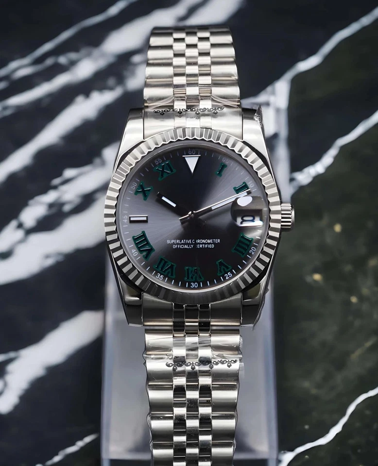 Custom Built SKO Mod por Modier | Esfera romana estilo SKOjust | NH35 | Zafiro | Foto 2 de 4