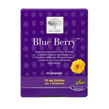 New Nordic Blue Berry Integratore Benessere Vista, 60 Compresse