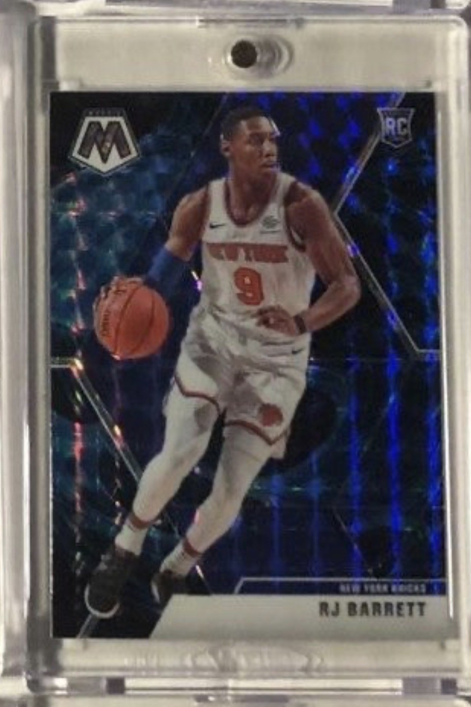 2019-20 Panini Mosaic RJ Barrett Rookie Genesis Prizm #229 RJ Barrett (RC)