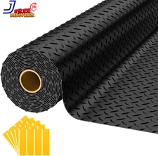 8X25 FT Garage Floor Mat 2.8Mm Thickened PVC Flooring Roll for Under Car 200 SQF