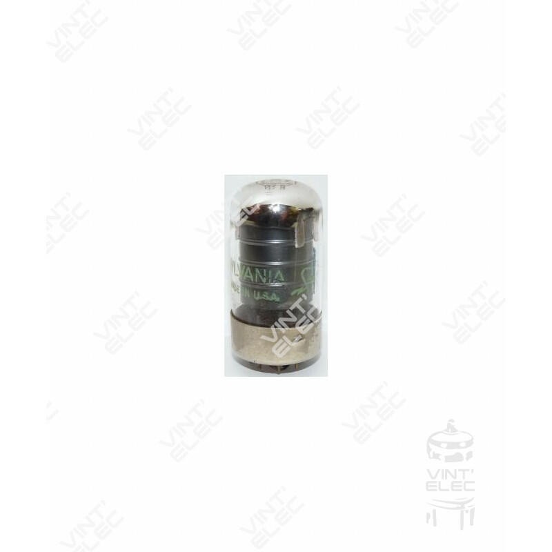 Tube pentode 7A7 7A7E CV877 Sylvania pour amplificateur de collection