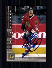 Mark Bell NHL USA Traiding Card Original Signiert + A 250519