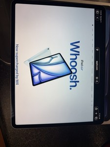 IPad Air M2 13-inch Blue 256GB Original Box Wi-fi Only