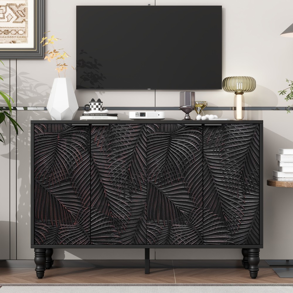 W Spacious Compartments Features Wood Legs Includes Anti-tip Device