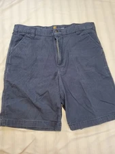 Carhartt Shorts Mens 38 Blue Slash Pocket Rugged Flex Relaxed Fit Canvas B147LBR