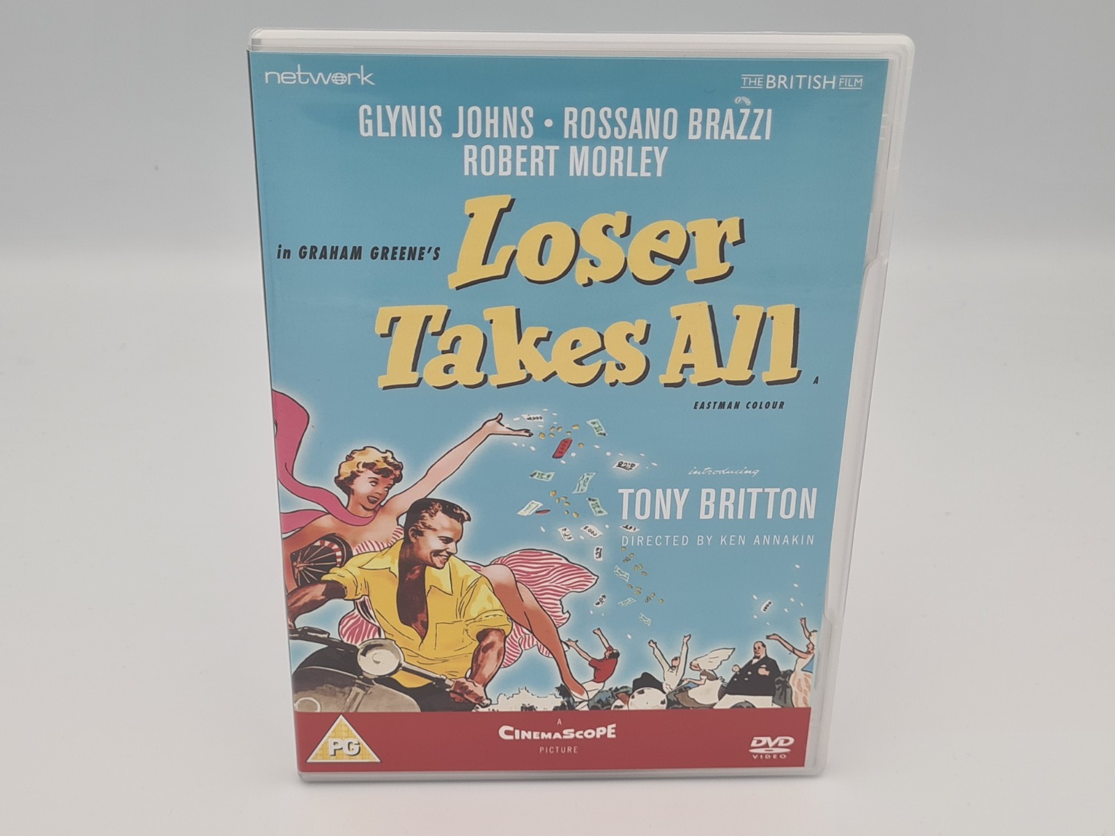 Loser Takes All Dvd Network Slim Case 1956 Glynis Johns Rossano Brazzi