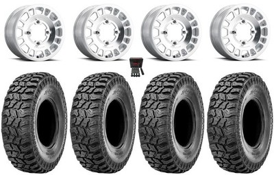 Method 412 15x6 Wheels Raw (5+1) 33'' Ridge Saw 2.0 Tires Renegade Outlander
