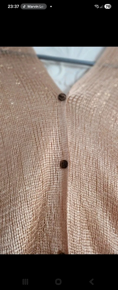 dessus de maillot de bain /paréo doré Neuf taille unique - Photo 3/4