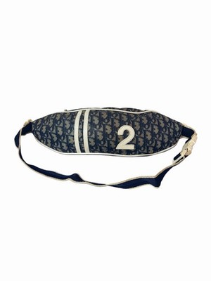 Dior Navy Blue Monogram Trotter No. 2 Bumbag Waist Pouch Fanny Pack 241489