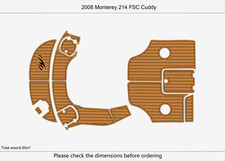 2008 Monterey 214 FSC Cuddy DuraEVA Seadek EVA Foam Boat flooring