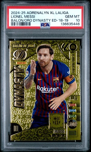 2024-25 2018-2019 LIONEL MESSI PSA 10