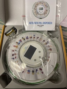 New. LiveFine Automatic Pill Dispenser 28-day Electronic Medication Organizer.