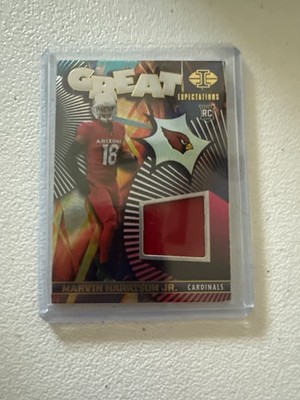 marvin harrison jr 2024 illusions great expectations patch rookie 